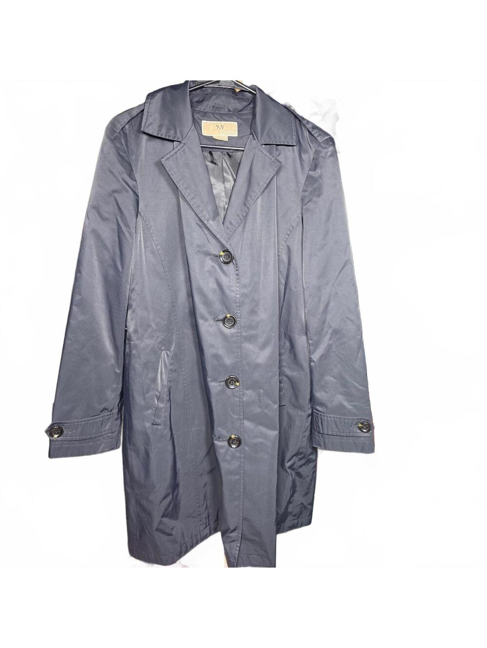 Michael Kors Double-breasted poly-blend trench coat
